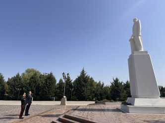 Fövqəladə Hallar naziri Kəmaləddin Heydərov Ağdaş şəhərində vətəndaşları qəbul edib