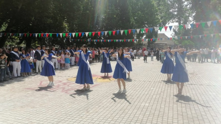 Ağdaşda "Son zəng" tədbirləri keçirilib.