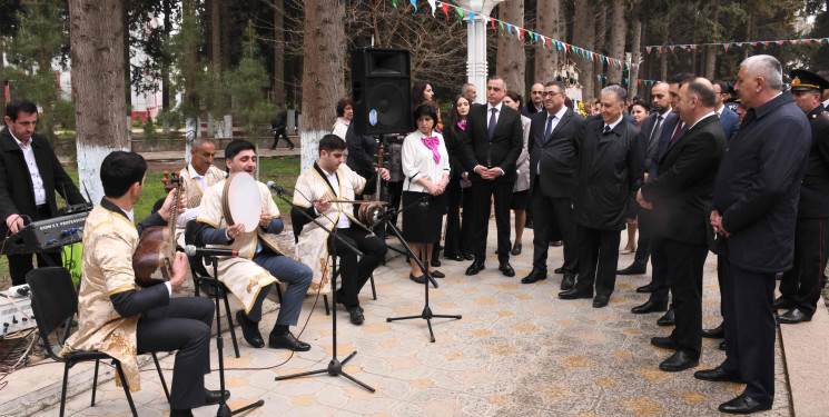 Ağdaşda Novruz bayramı münasibətilə ümumrayon tədbiri keçirildi.