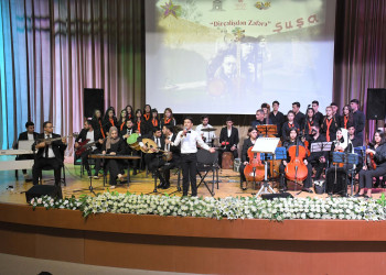 Ağdaşda “Dirçəlişdən Zəfərə” adlı konsert proqramı keçirildi.