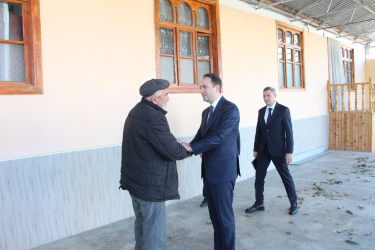 Şəhidlərimiz Süleyman Mehdiyev və Yasin Abdurəhmanovun  ailələri ziyarət olunub