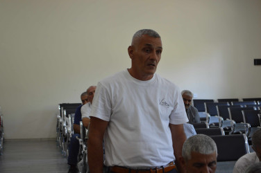 Orta Ləki kəndində sakinlərin müraciətləri dinlənilib