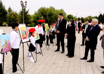 Ağdaşda Uşaq İncəsənət Festivalının birinci seçim turunun başlanılması ilə əlaqədar tədbir keçirilib