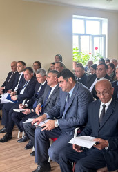 Şordəhnə kəndində sakinlərin müraciətləri dinlənilib