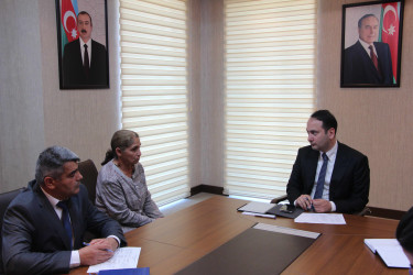 Ağdaş Rayon İcra Hakimiyyətində növbəti vətəndaş qəbulu keçirilib