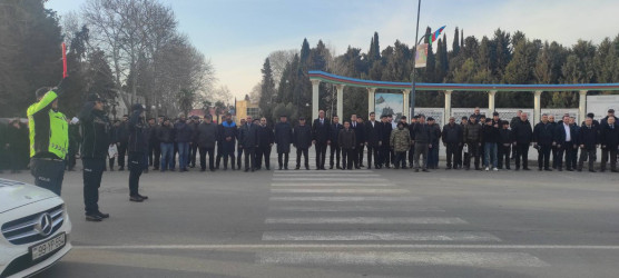 Xocalı soyqırımının 33-cü ildönümü ilə əlaqədar  Ağdaşda bir sıra tədbirlər keçirilib