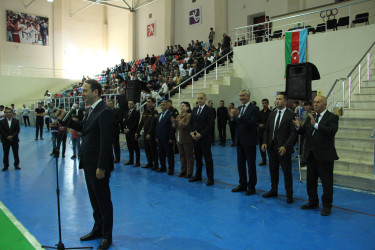 Ağdaşda Ulu Öndər Heydər Əliyevin anadan olmasının 102-ci ildönümünə  həsr olunmuş voleybol yarışı başa çatıb
