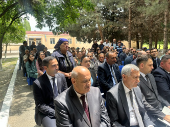 Pirkəkə kəndində sakinlərin müraciətləri dinlənilib