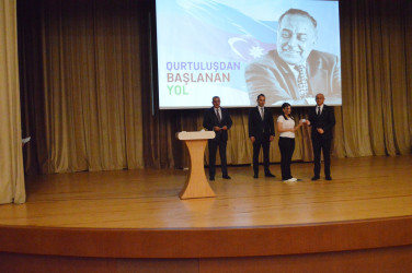 Ağdaşda Milli Qurtuluş Günü qeyd olunub