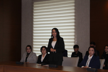 Ağdaşda “Konstitusiya və Suverenlik İli” çərçivəsində dəyirmi masa keçirilib.