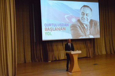 Ağdaşda Milli Qurtuluş Günü qeyd olunub