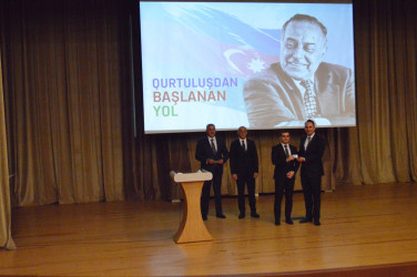 Ağdaşda Milli Qurtuluş Günü qeyd olunub