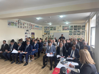 Cardam kəndində sakinlərin müraciətləri dinlənildi