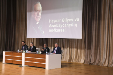 Ağdaşda “Heydər Əliyev və Azərbaycançılıq məfkurəsi” mövzusunda konfrans keçirilib.