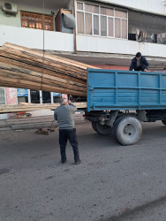 Ağdaş şəhərində güclü küləyin fəsadları aradan qaldırılır