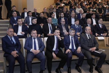 Ağdaşda “Əmək münasibətləri və məşğulluq: müasir çağırışlar və rəqəmsal həllər” mövzusunda konfrans keçirilib
