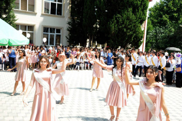 Ağdaşda “Son zəng” tədbirləri keçirilib