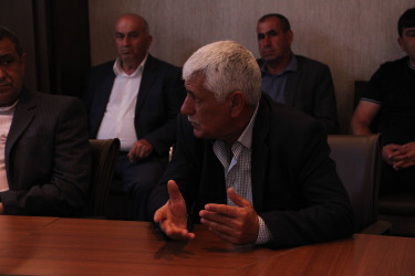 Rayonda taxılçılıqla məşğul olan fermerlərlə görüş keçirilib