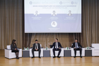 Ağdaşda “Əmək münasibətləri və məşğulluq: müasir çağırışlar və rəqəmsal həllər” mövzusunda konfrans keçirilib