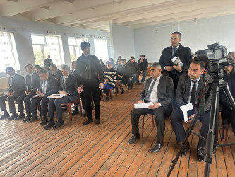 Ləki qəsəbəsində sakinlərin müraciətləri dinlənilib