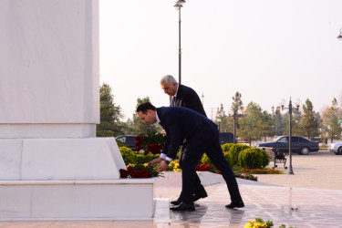 Ağdaşda Yeni Azərbaycan Partiyasının yaranmasının 32-ci ildönümü qeyd olunub