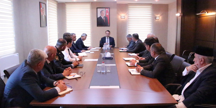 Ağdaşda Qurban bayramına hazırlıqla əlaqədar iclas keçirilib