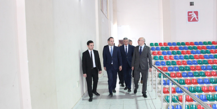 Ağdaş Olimpiya İdman Kompleksində cüdo zalının açılışı olub