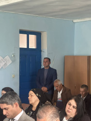 Hapıtlı kəndində sakinlərin müraciətləri dinlənilib