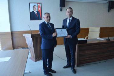 Ağdaşda Dövlət Qulluqçularının Peşə Bayramı Günü qeyd olunub