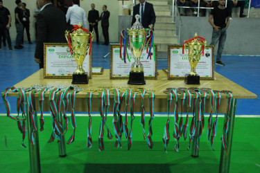 Ağdaşda Ulu Öndər Heydər Əliyevin anadan olmasının 102-ci ildönümünə  həsr olunmuş voleybol yarışı başa çatıb