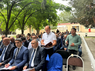 Pirkəkə kəndində sakinlərin müraciətləri dinlənilib