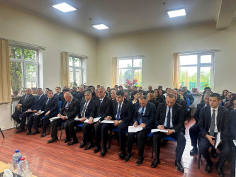 Gürcüva kəndində sakinlərin müraciətləri dinlənildi