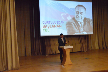 Ağdaşda Milli Qurtuluş Günü qeyd olunub