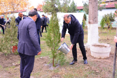 Ağdaşda Yeni Azərbaycan Partiyasının yaranmasının 32-ci ildönümü qeyd olunub