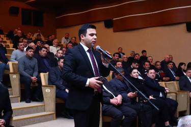 Ağdaşda “Əmək münasibətləri və məşğulluq: müasir çağırışlar və rəqəmsal həllər” mövzusunda konfrans keçirilib