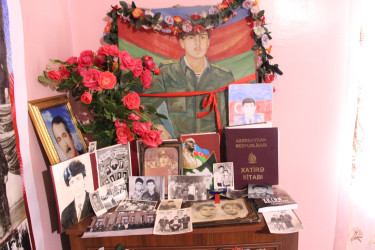 Şəhidimiz Cəfərov Faiq Ağalı oğlunun ailəsi ziyarət olunub
