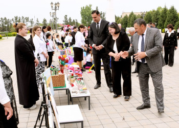 Ağdaşda Uşaq İncəsənət Festivalının birinci seçim turunun başlanılması ilə əlaqədar tədbir keçirilib